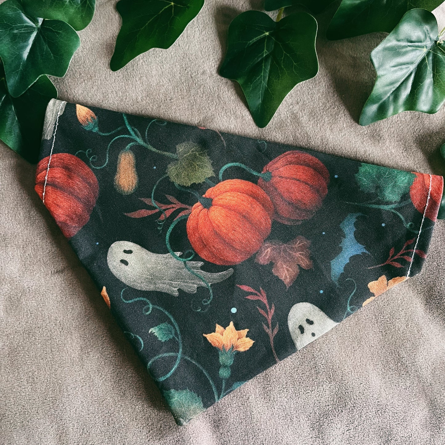 Pumpkins & Ghosts - Pet Bandana