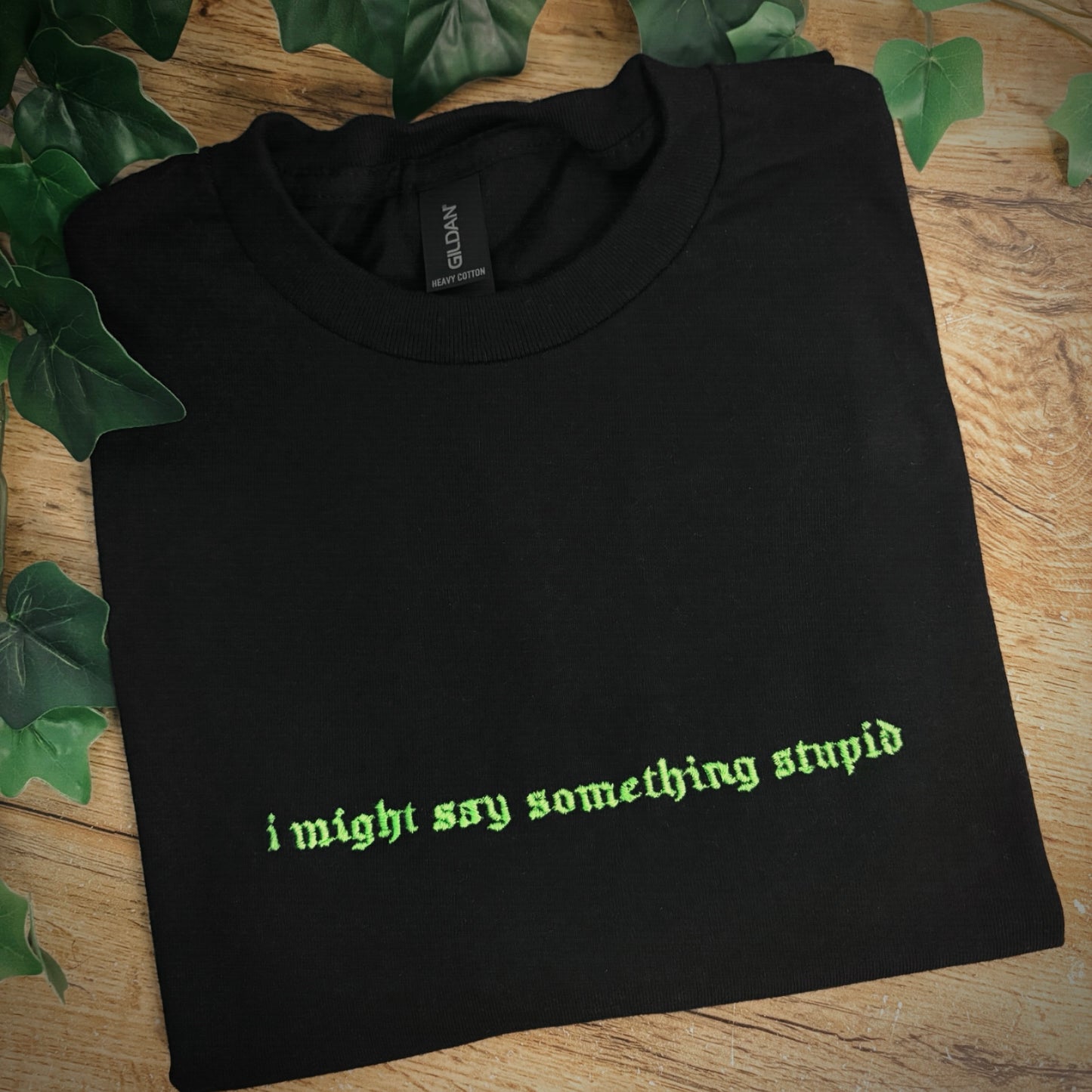 ‘I might say something stupid’ - Charli XCX - Apparel