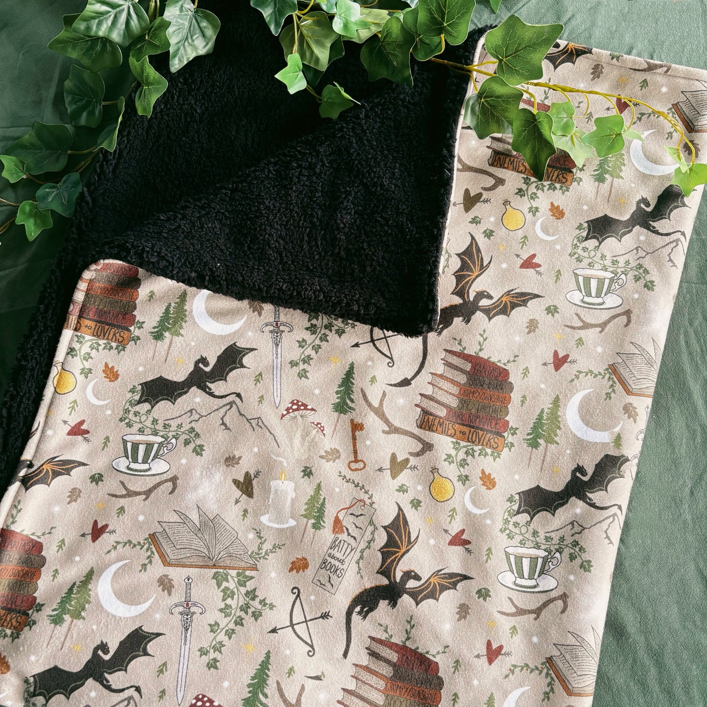 Bookish Fantasy - Blanket (4 week turnaround time)