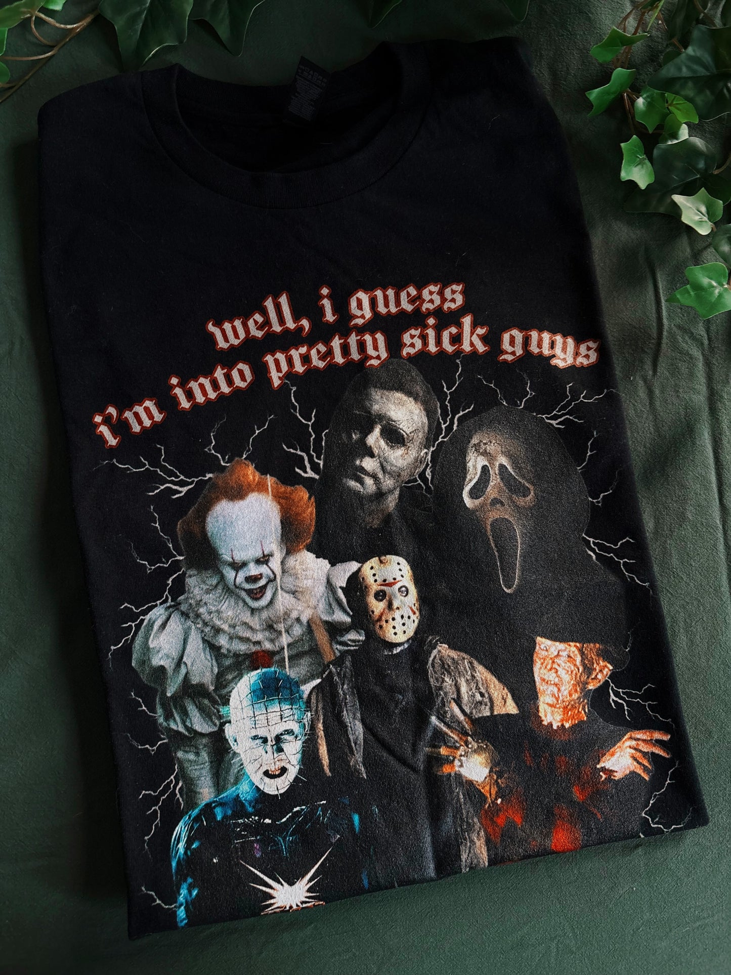 Horror Characters - Printed Tee