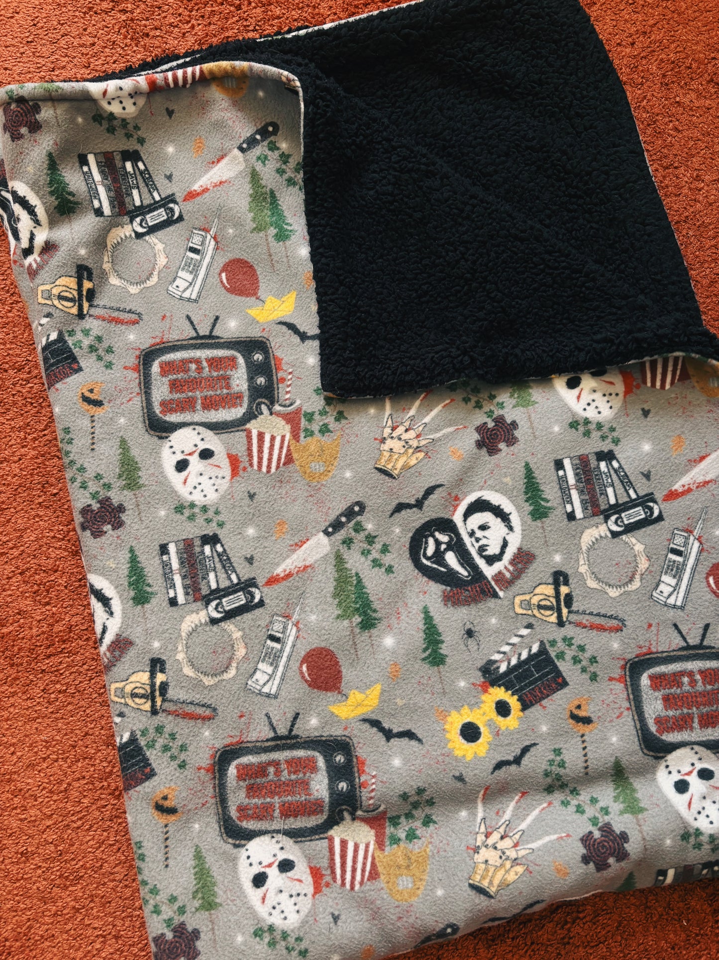 Horror - Blanket (4 week turnaround time)