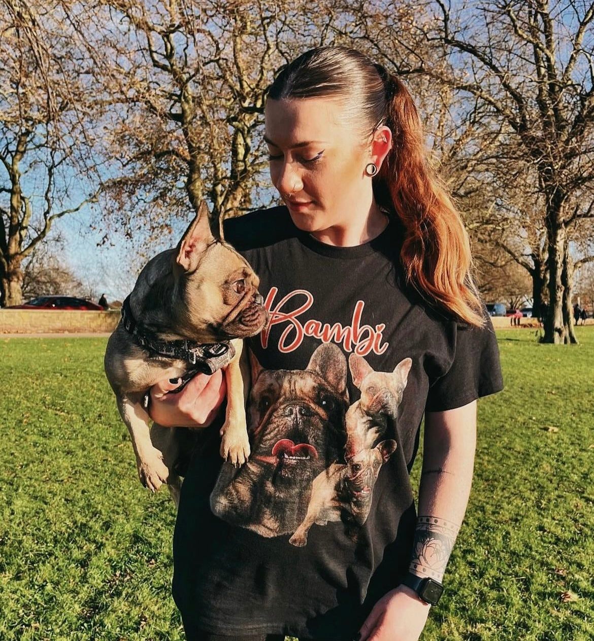Vintage Style Pet Tee - personalised (2-4 week turnaround)