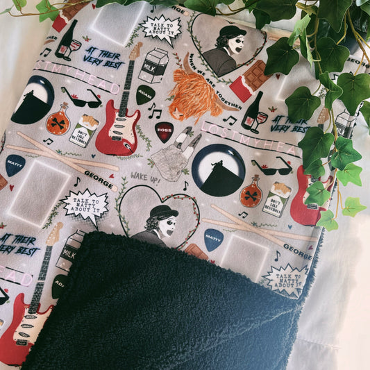 The 1975 - Fleece/Sherpa Blanket (5 week turnaround time)