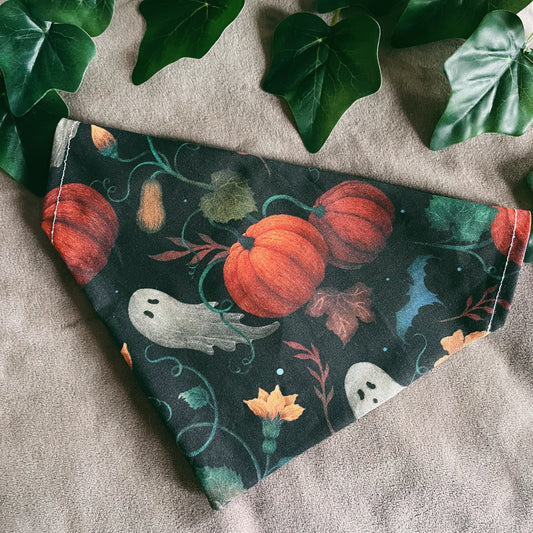 Pumpkins & Ghosts - Pet Bandana