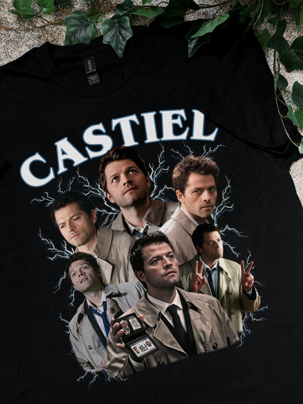 Castiel - Supernatural - Printed Tee (3-4 week process time)