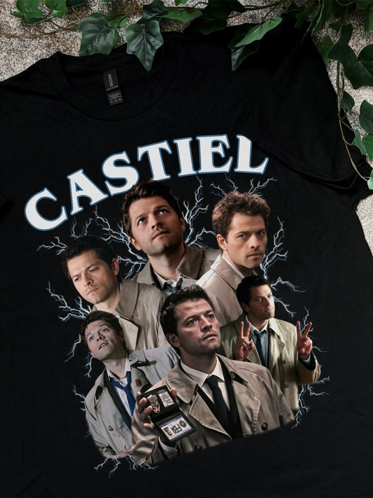 Castiel - Supernatural - Printed Tee (3-4 week process time)