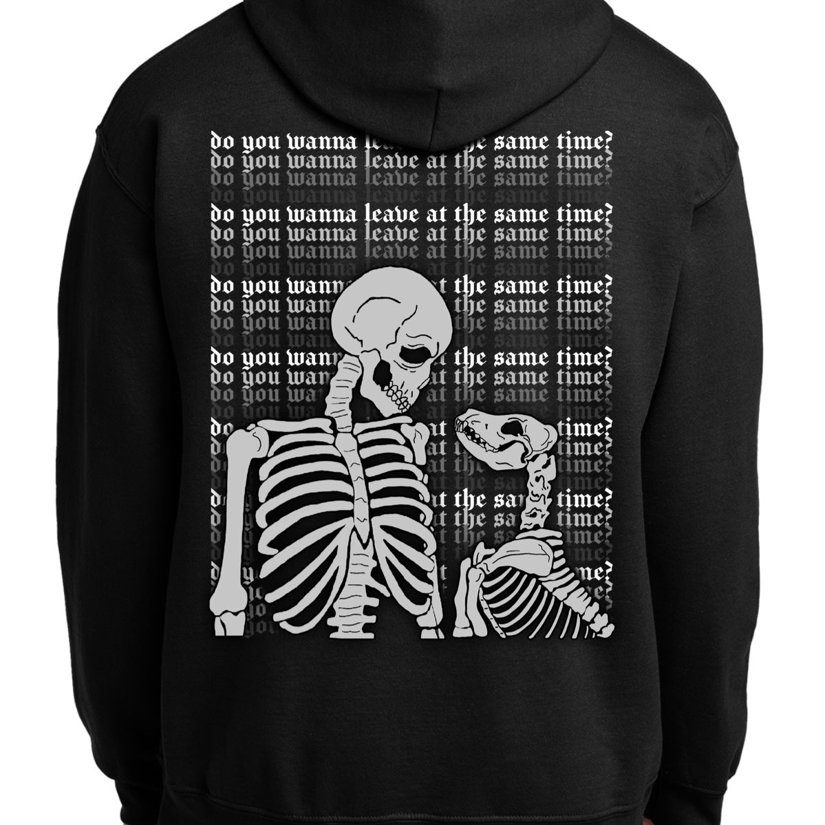 THE 1975 - Bagsy Not In Net - Skeleton Dog Apparel (3-4 week process time)