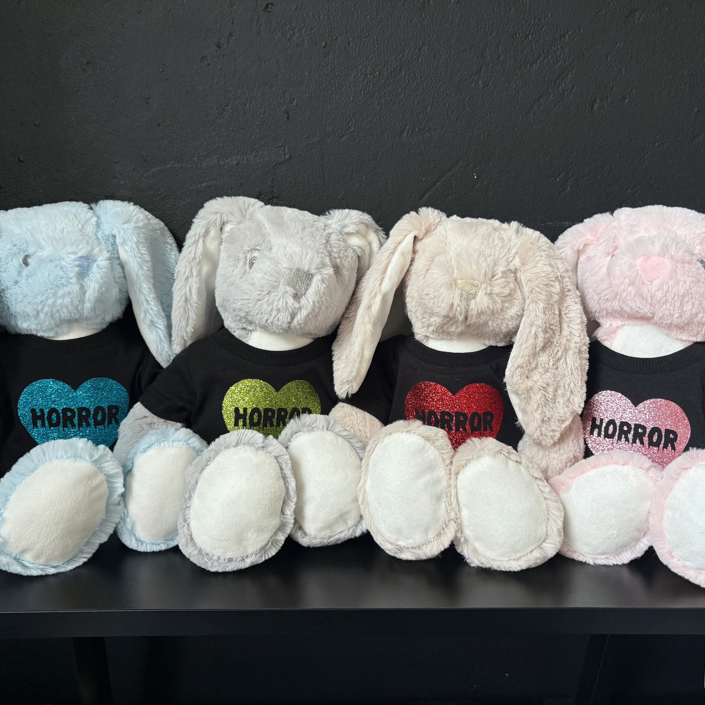 Horror - Bunny plushies