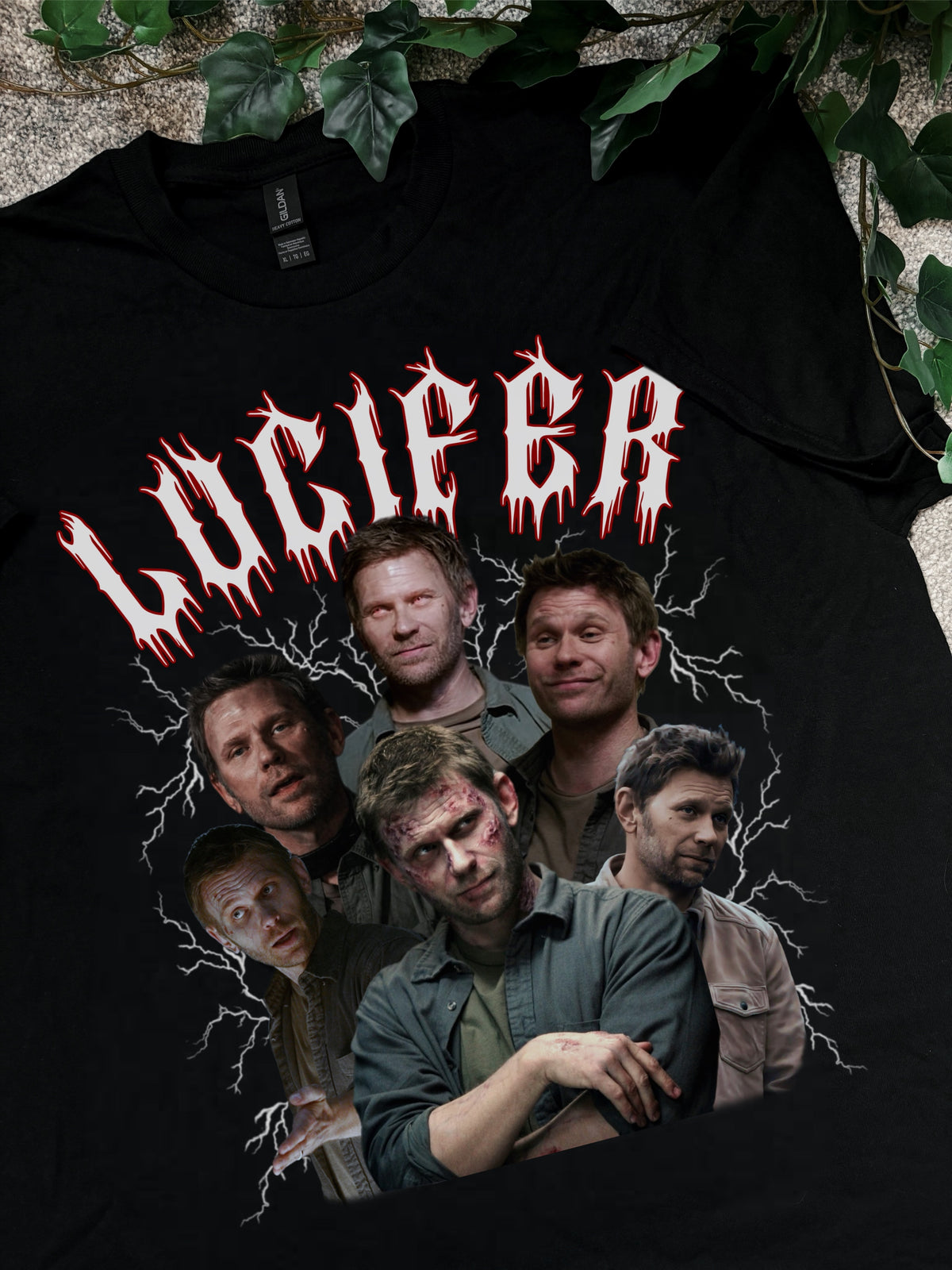 Lucifer - Supernatural - Printed Tee (3-4 week process time)