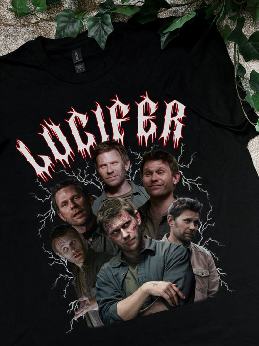 Lucifer - Supernatural - Printed Tee (3-4 week process time)