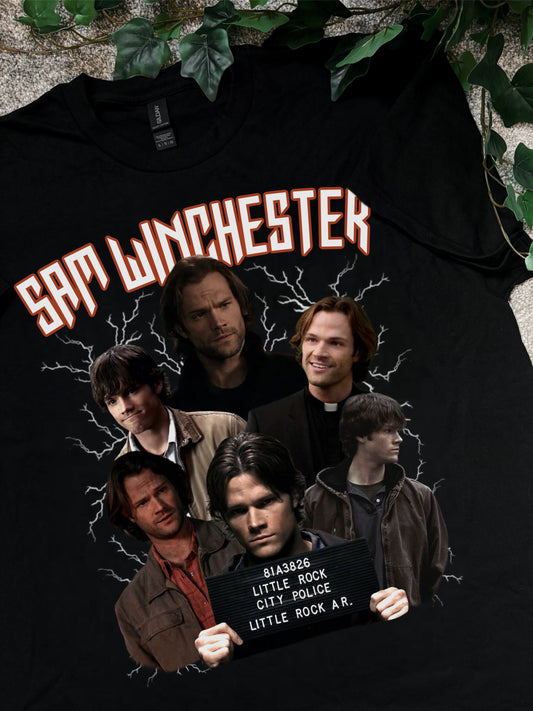 Sam - Supernatural - Printed Tee (3-4 week process time)