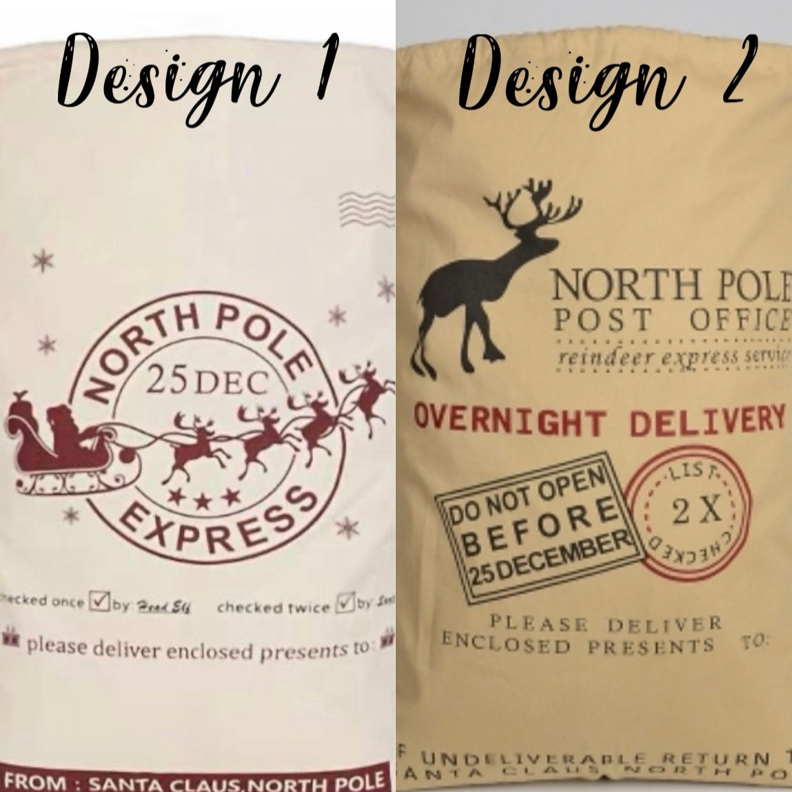 Personalised Christmas Santa Sack - Christmas stocking
