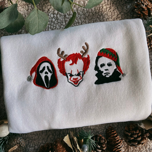 Christmas Horror Characters - Sweatshirt / Hoodie