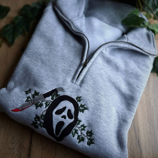 Ghostface - 1/4 zip Sweatshirt