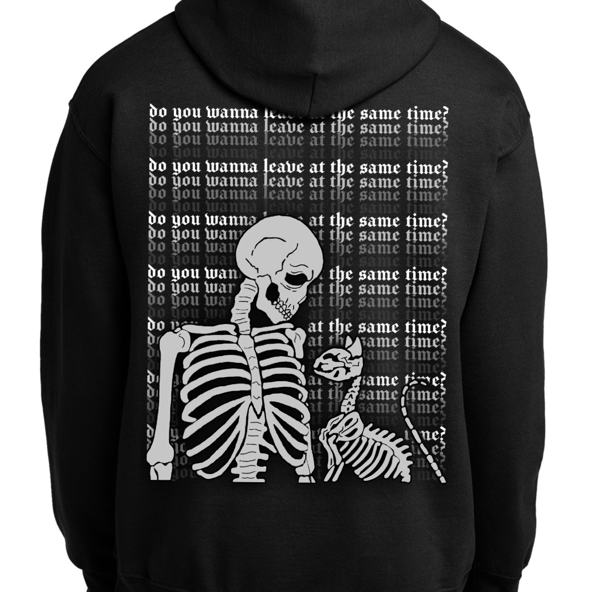 THE 1975 - Bagsy Not In Net - Skeleton Cat Apparel (3-4 week process time)
