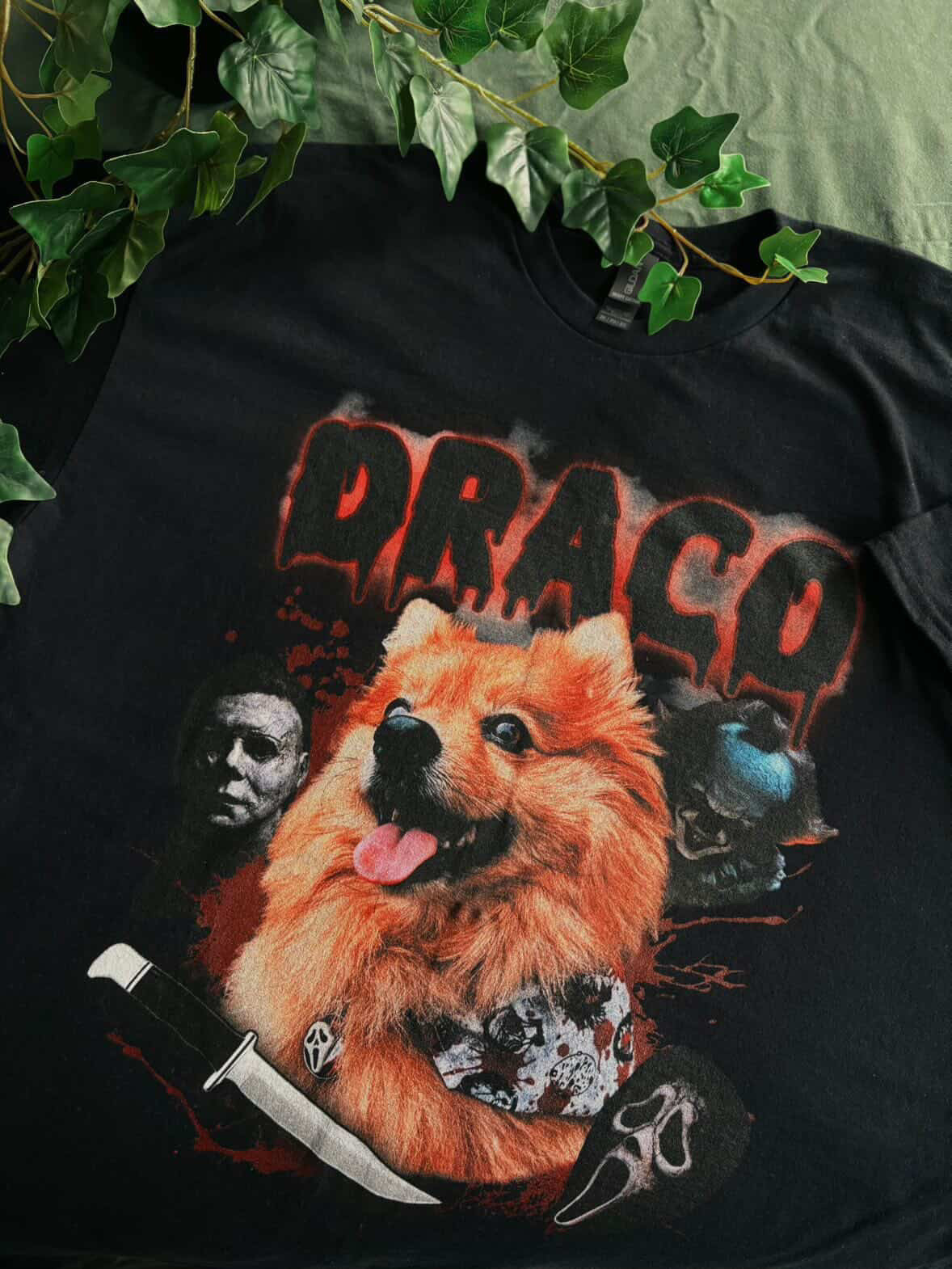 READ DESCRIPTION - Horror Style Pet Tee - personalised (2-4 week turnaround)