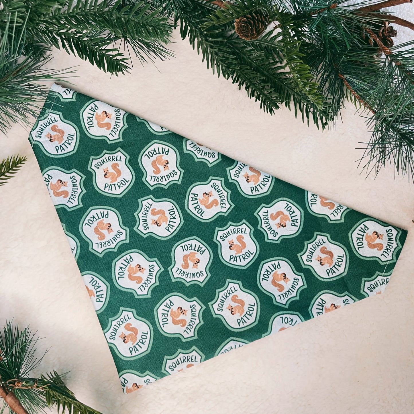 Squirrel Patrol - Pet Bandana