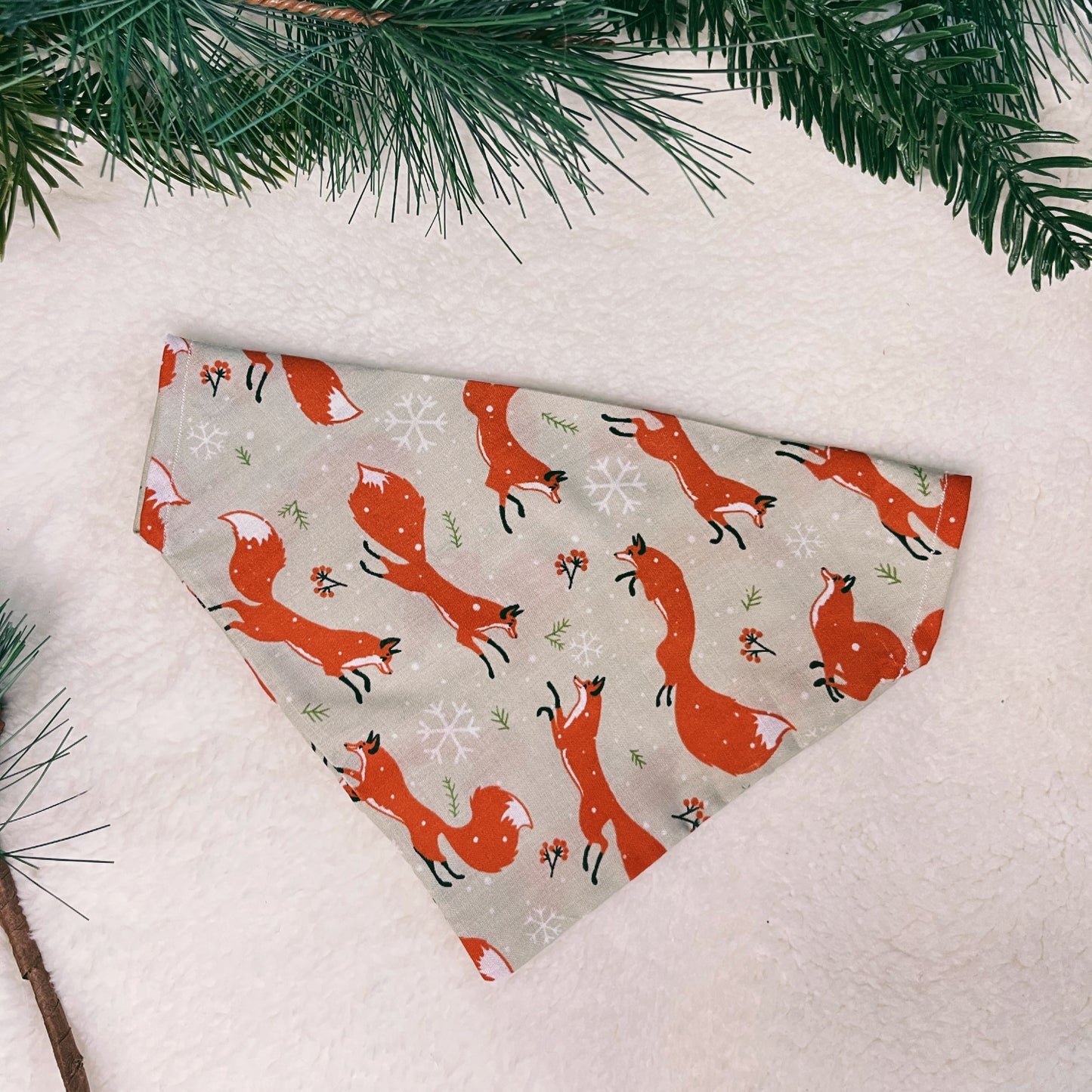 Winter Fox - Pet Bandana
