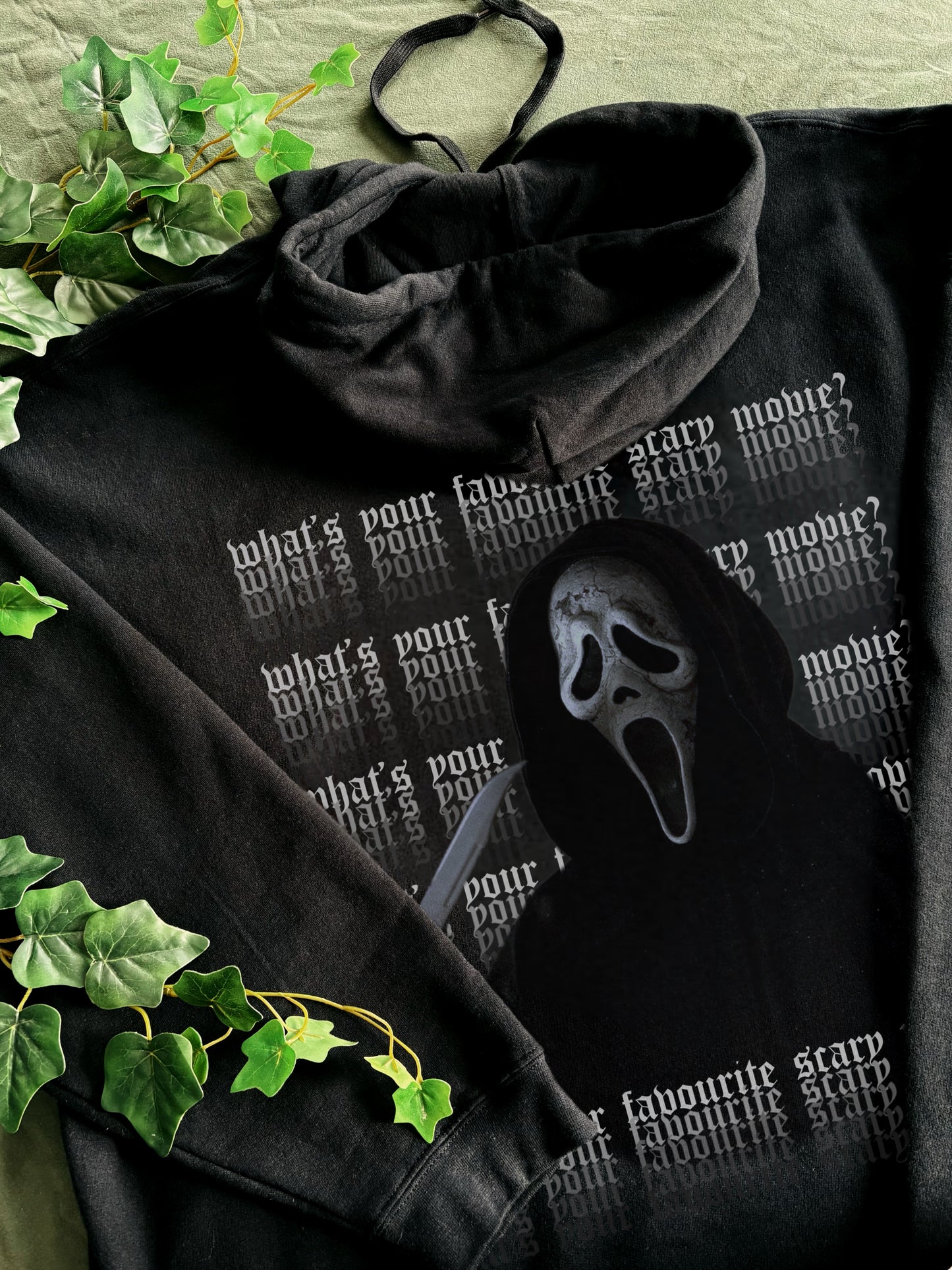 Ghostface/Scream - Horror - Apparel (3-4 week process time)