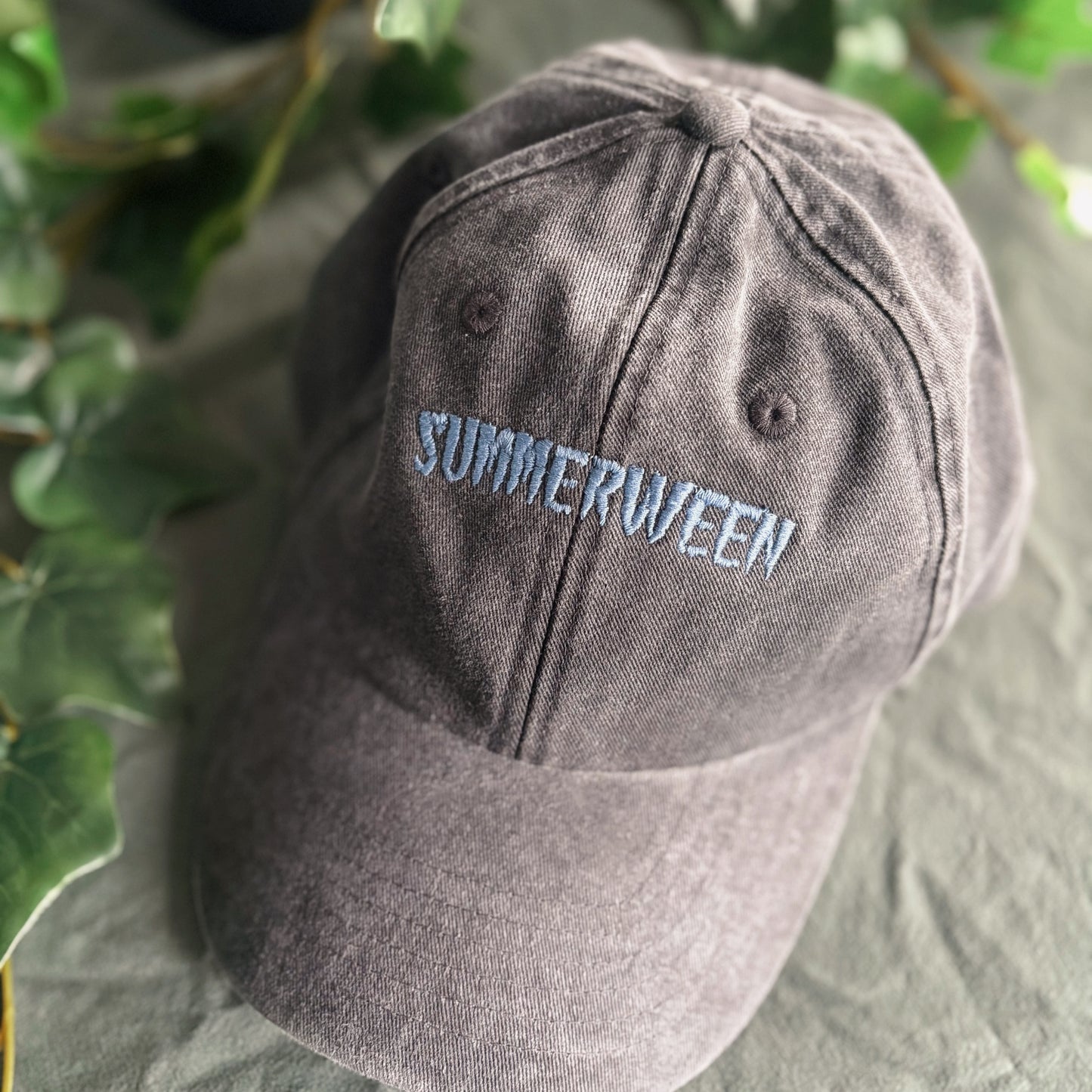 Summerween - embroidered cap