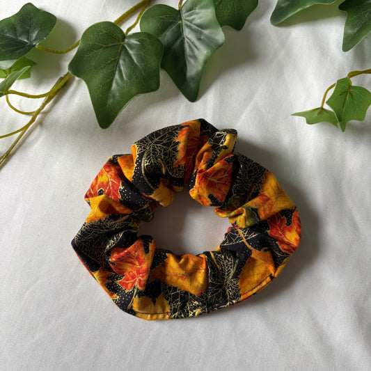 Autumn Leaves - Scrunchie