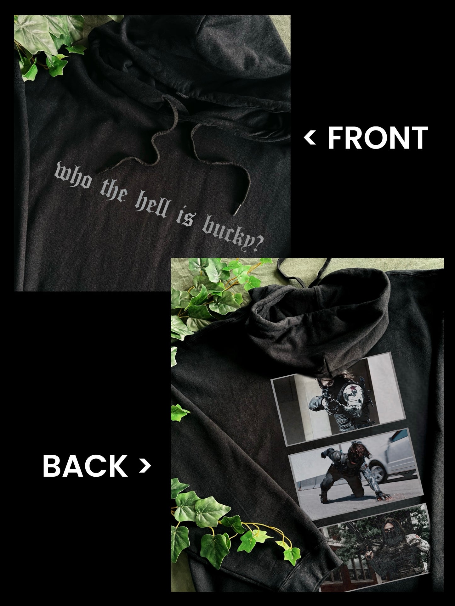 Who the hell is bucky? - printed - Apparel (3-4 week process time)