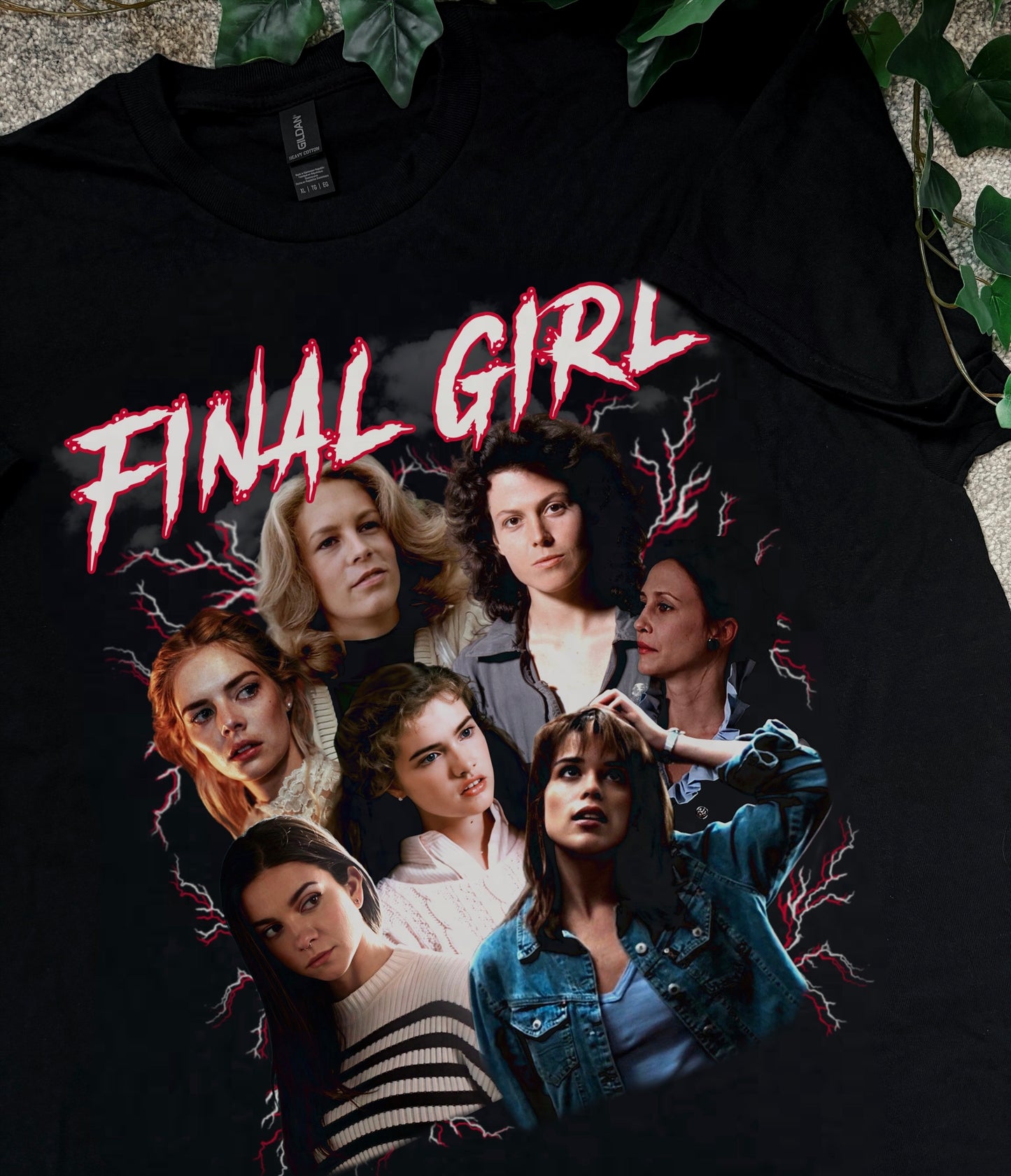 FINAL GIRL - Horror - Printed Tee (3-4 week process time)