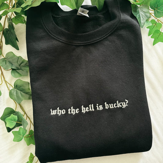 ‘who the hell is bucky?’ - Apparel