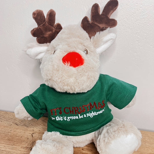 THE 1975 - It’s Christmas - Reindeer Plushie