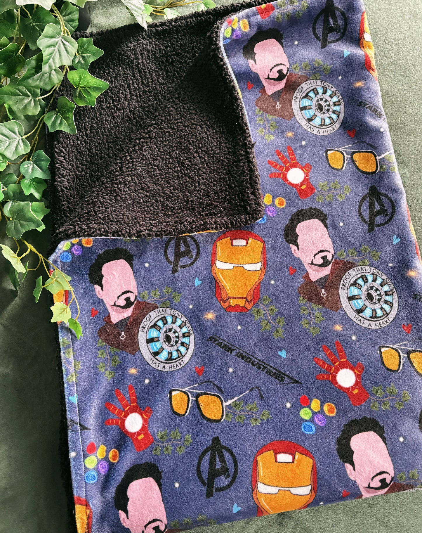 Iron Man / Tony Stark - Blanket (4 week turnaround time)