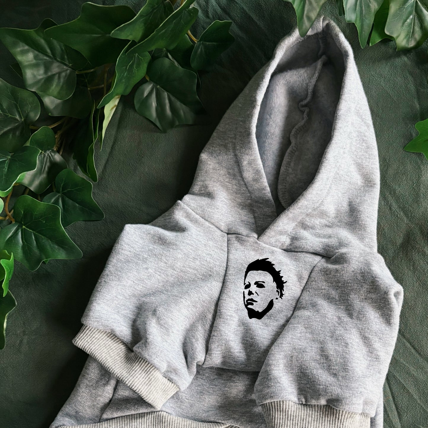 Michael Myers - Horror - Grey Pet Hoodie
