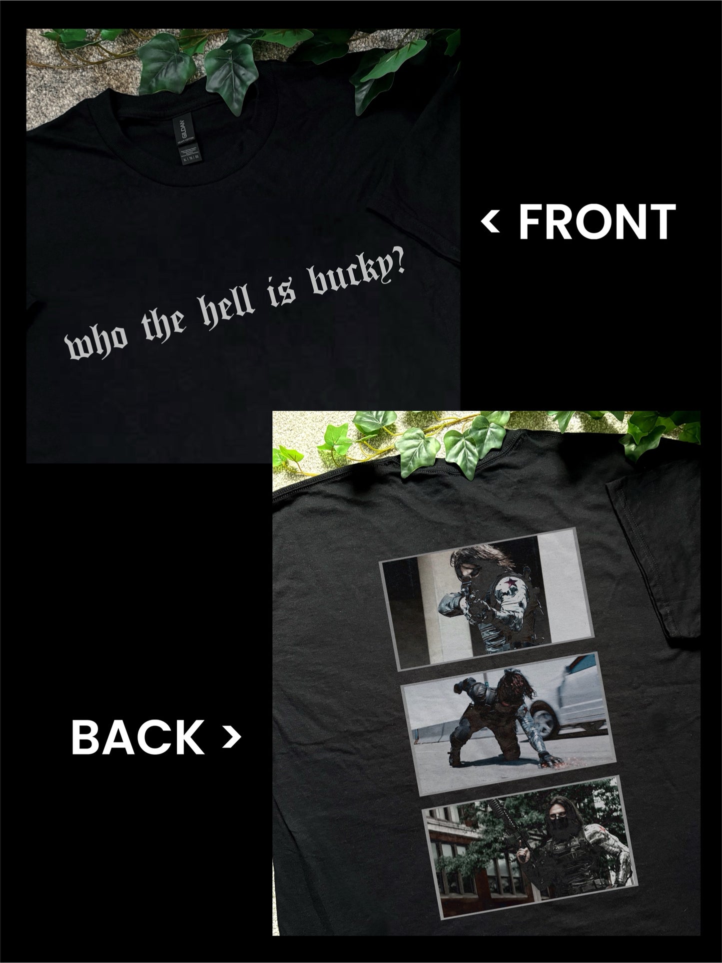 Who the hell is bucky? - printed - Apparel (3-4 week process time)