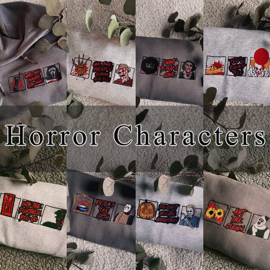 Horror Characters Apparel - Sweatshirt / Hoodie