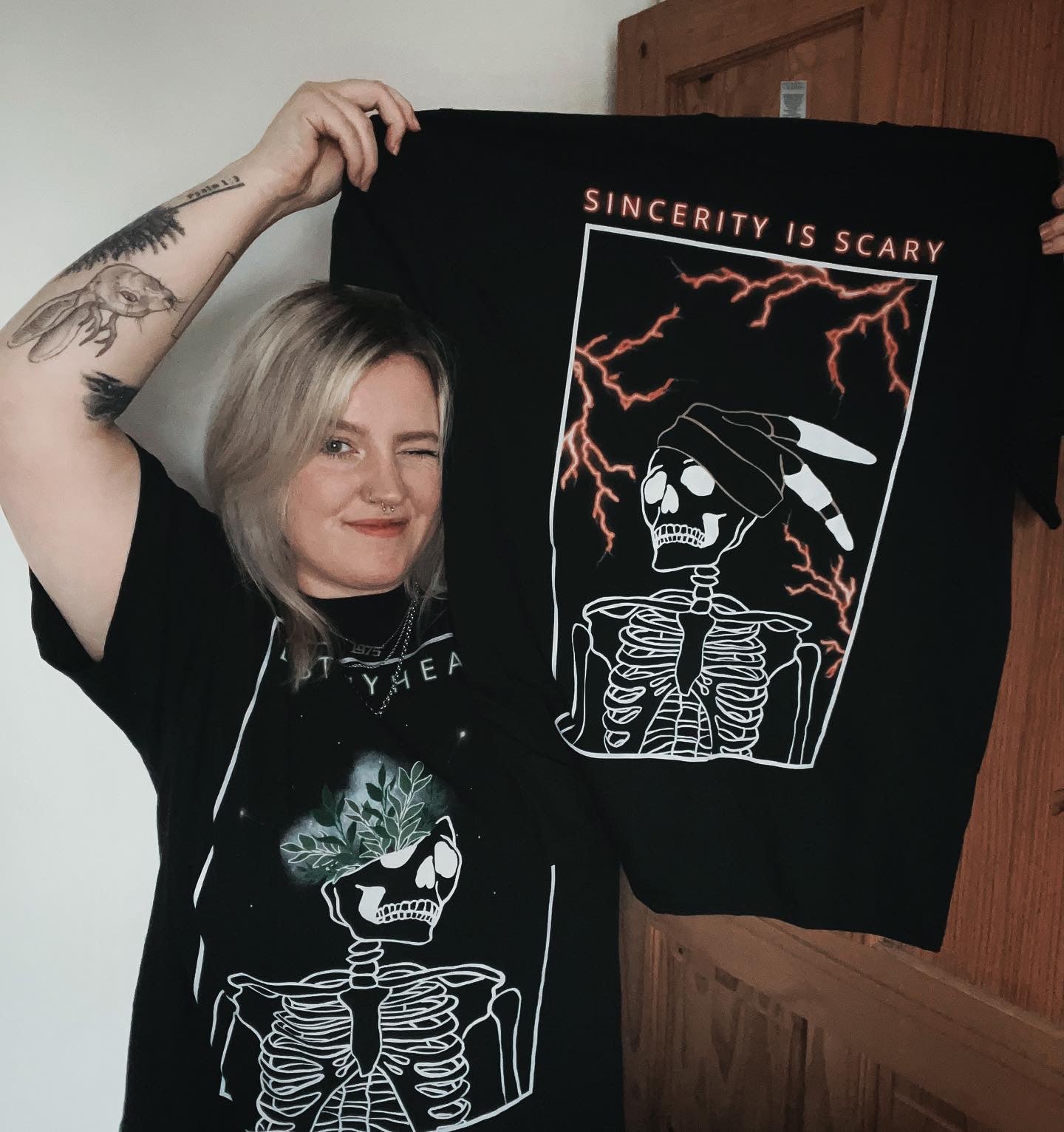 THE 1975 - LOSTMYHEAD - Skeleton Tee